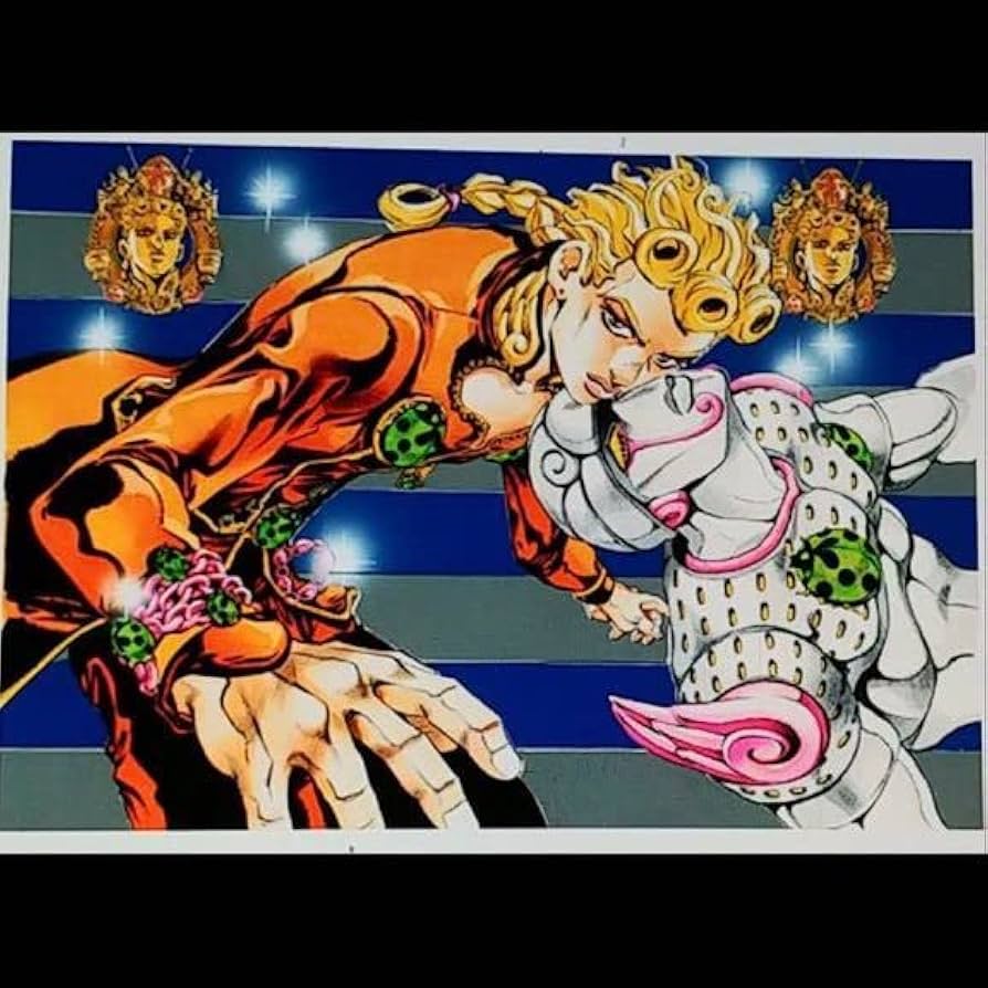 Amazon.co.jp: 荒木飛呂彦原画展 -冒険の波紋- 高級複製原画 黄金の風