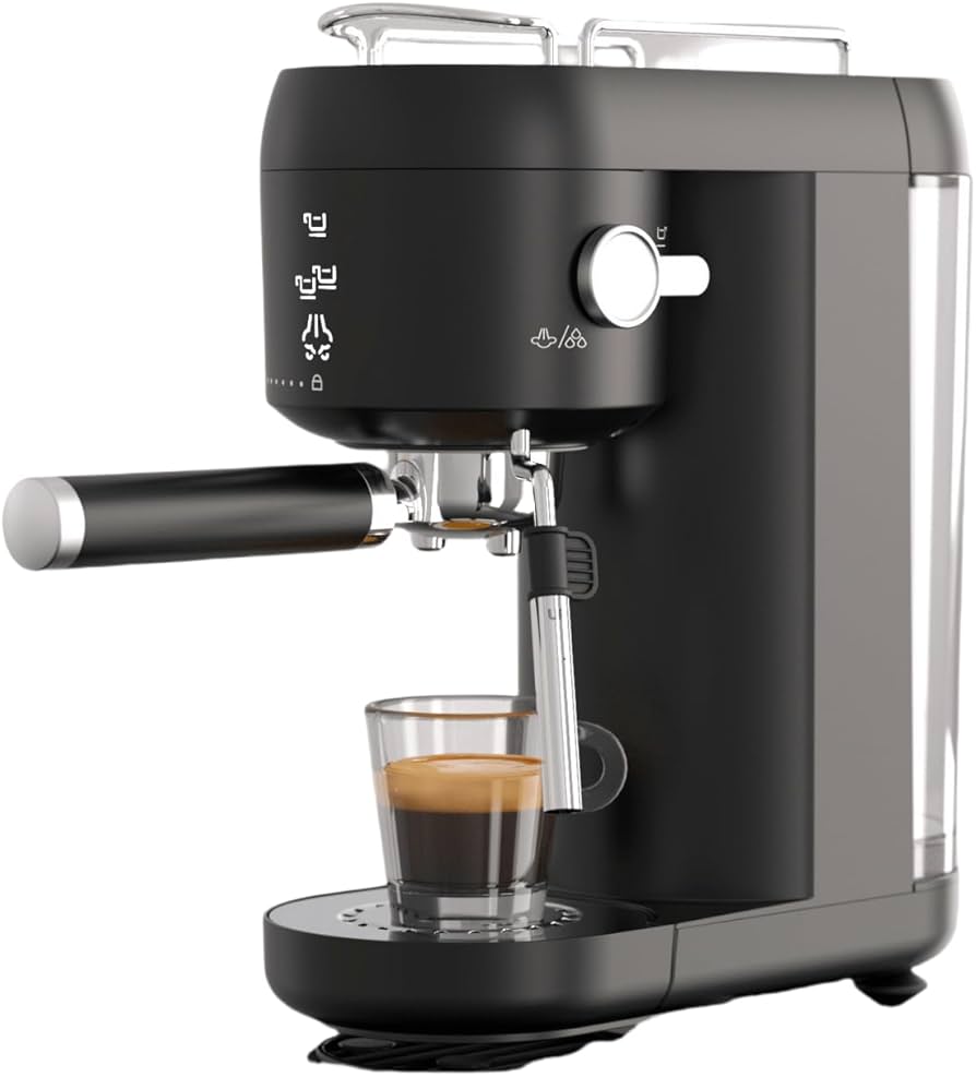 Amazon | Youluck半自動コーヒーマシン 人気 エスプレッソマシン