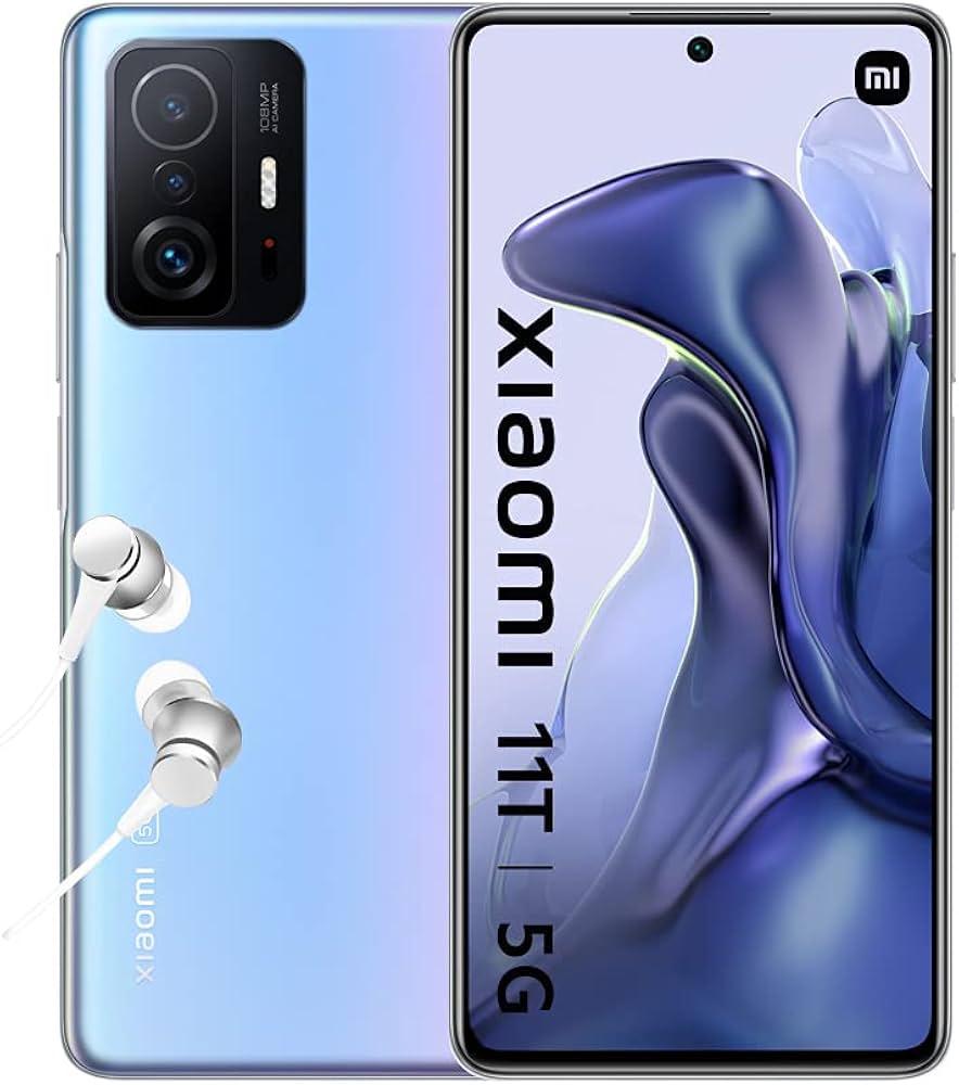 Xiaomi 11T 5G Smartphone 8+128GB, 6.67 Inch 120Hz AMOLED Flat