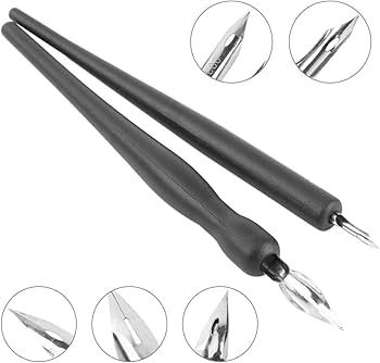 Amazon | 漫画ペンセット つけペンセット 漫画描画ペンセット ペン先