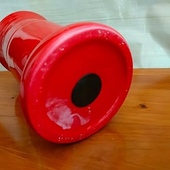 Amazon.co.jp: 大きな赤い郵便ポストのオブジェ 陶器のポスト貯金箱