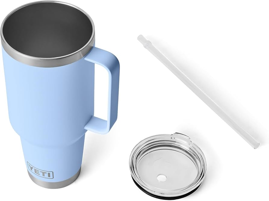 Amazon.com: YETI Rambler 42 oz Tumbler with Handle and Straw Lid