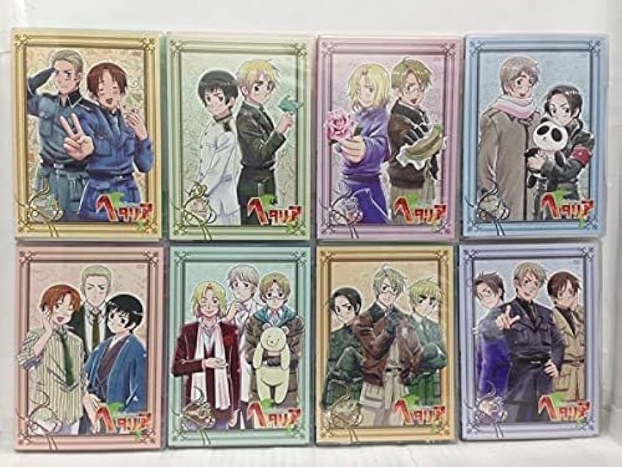 Amazon.co.jp: ヘタリア Axis Powers 全8巻セット [DVDセット