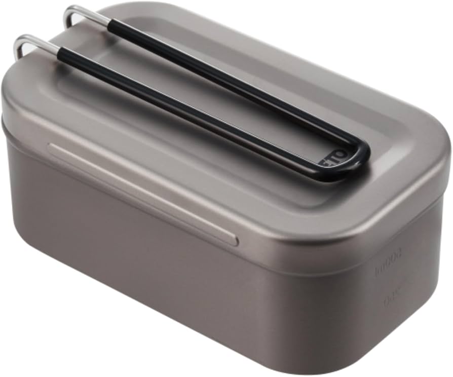 Amazon.co.jp: チタンメスティン 800ml 折りたたみハンドル付き 超軽量