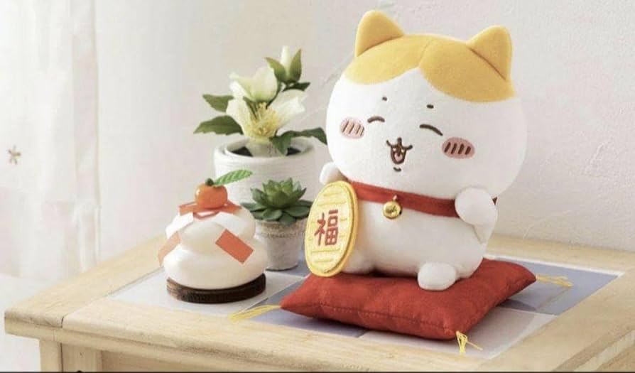 ちいかわ 招福！ハチワレぬいぐるみS 販促ミニカゴ ちいかわ 招福