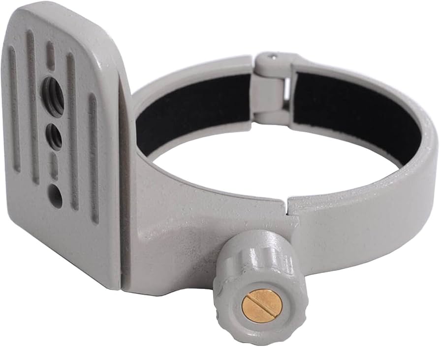 Amazon | iShoot 金属リング式三脚座、レンズサポート、三脚マウント