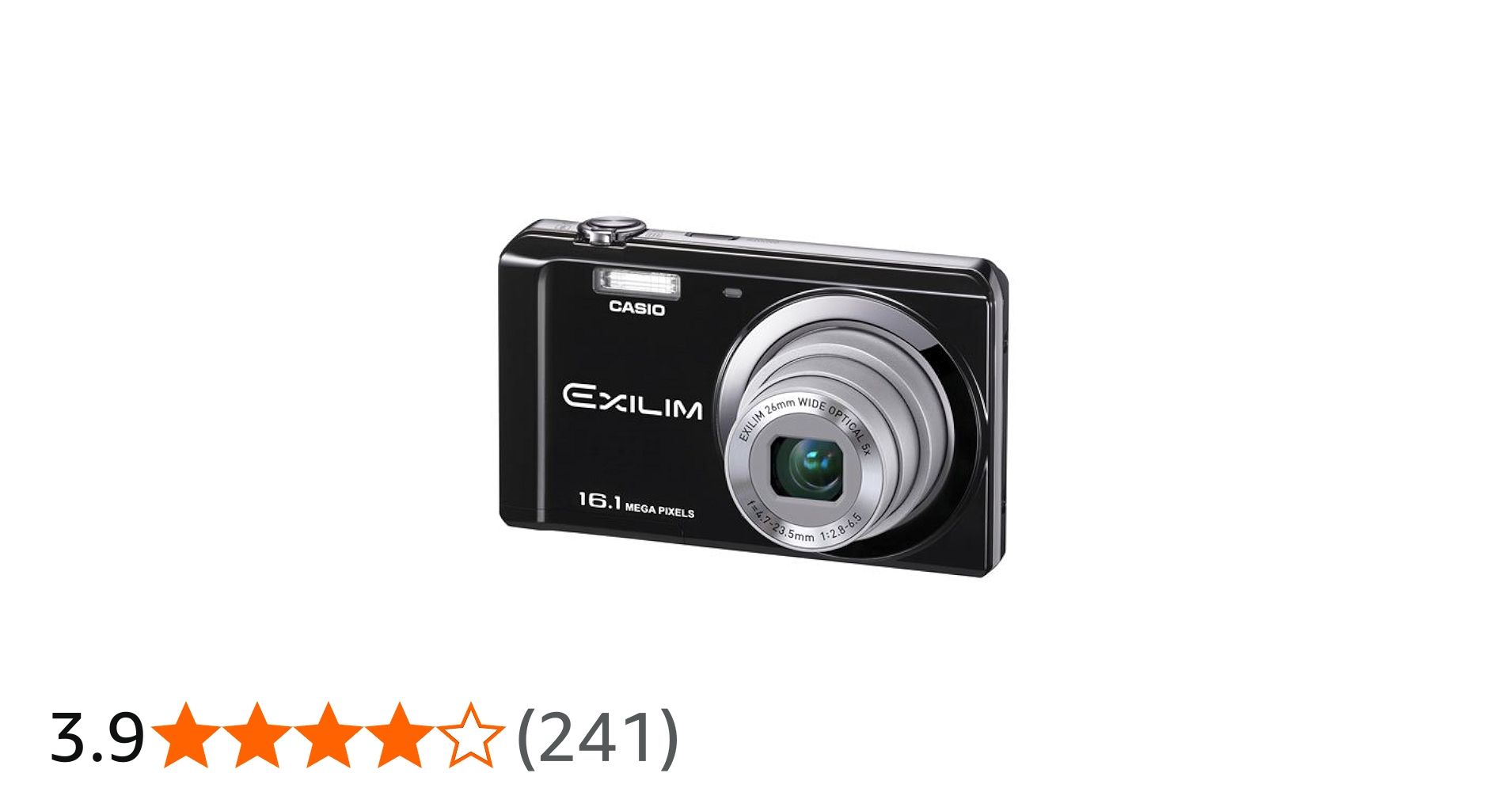 Casio Exilim EX-ZS6 Digital Camera 16 Megapixels 5x Optical Zoom