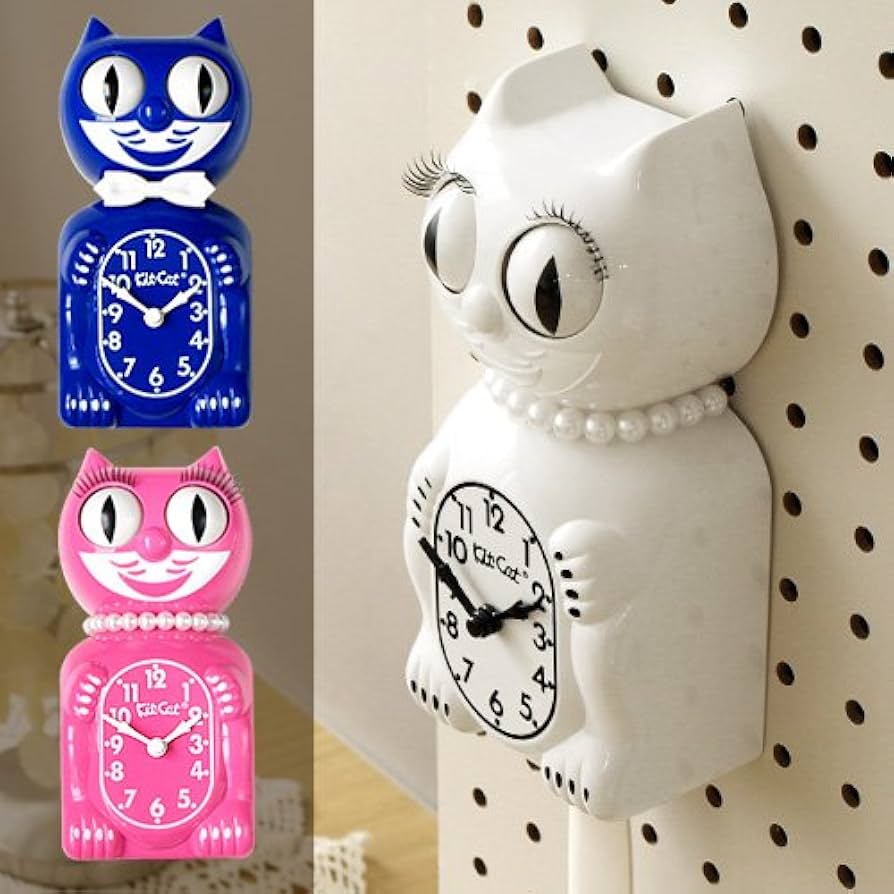 Amazon.co.jp: Kit-Cat Klock クラシック/BK キット キャット クロック