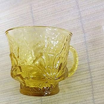 Amazon.co.jp: ビンテージ アンカーホッキング レインフラワー ハニー