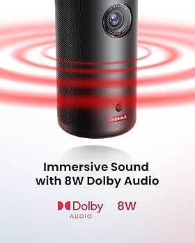 Amazon.com: NEBULA Capsule 3 GTV Portable Mini Projector, Netflix