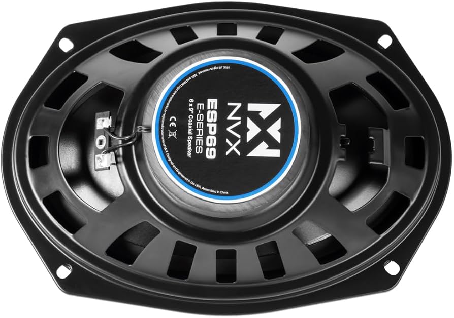 Amazon.com: NVX® ESP69 6x9 E-Series 2-Way Coaxial Car Speakers