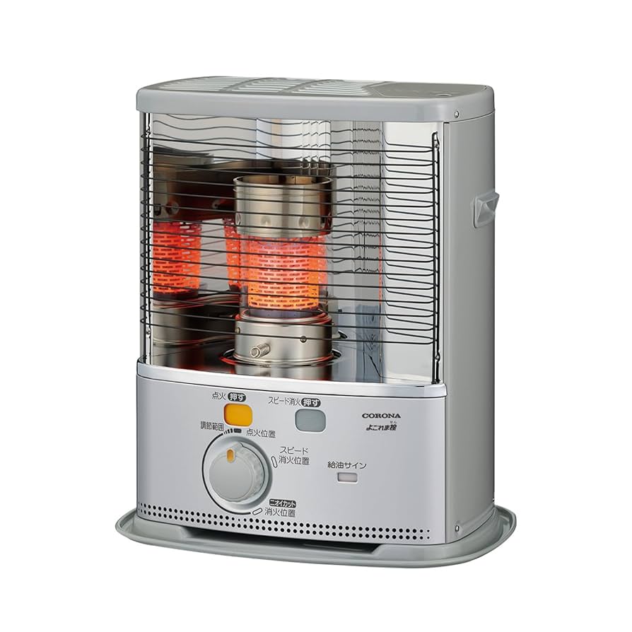 ANJURI】コロナSL-5123 ホワイト 石油ストーブ 安全ガード ANJURI