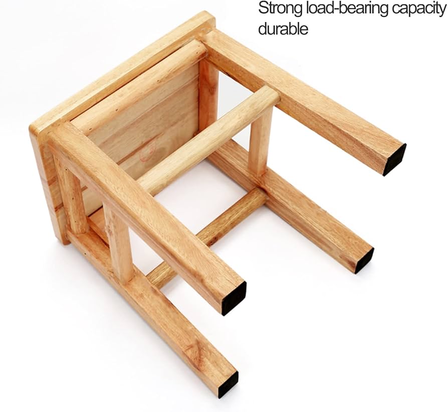 Amazon.com: XJHOME Wooden Stool, Multi Purpose Household Wooden