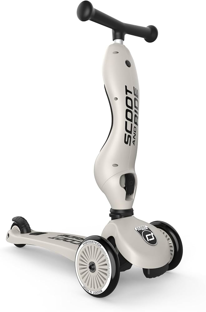 Amazon.com: Scoot & Ride 2-in-1 Ride-On & Stand Kids Scooter, Ages