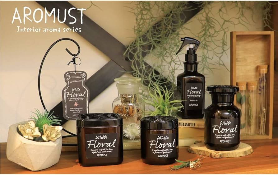 Amazon | 晴香堂 芳香剤 部屋用 ホワイトフローラル ゲルタイプ ルーム