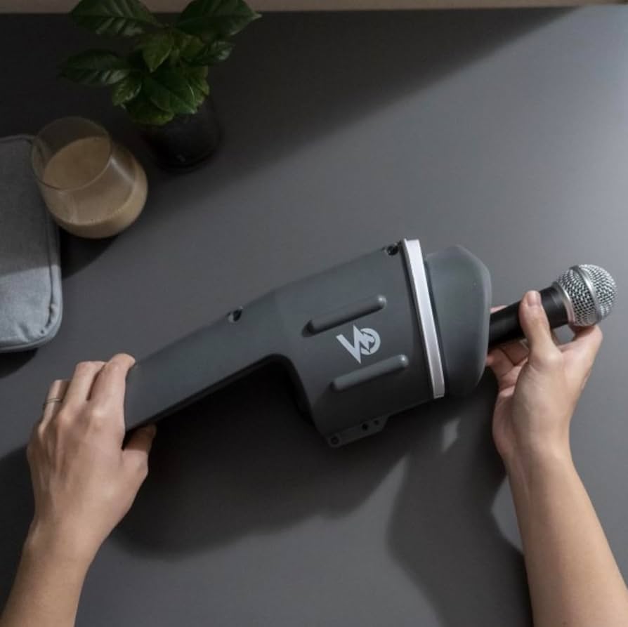 Amazon.co.jp: Voicease ヴォイシーズ 片手で持てる防音室 ボイトレや