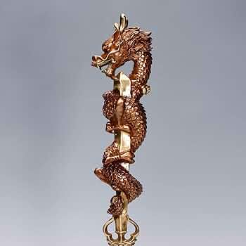 Amazon｜dsdsad 密教法具「倶利伽羅龍王」 真鍮製 倶利伽羅剣（総高