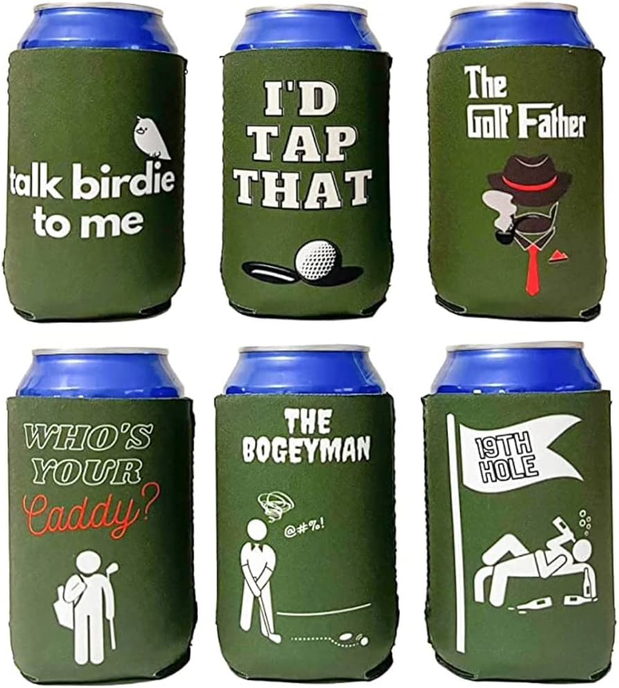 Amazon.com: Brew Pants Funny Golf Themed Coozies - Great Gift for