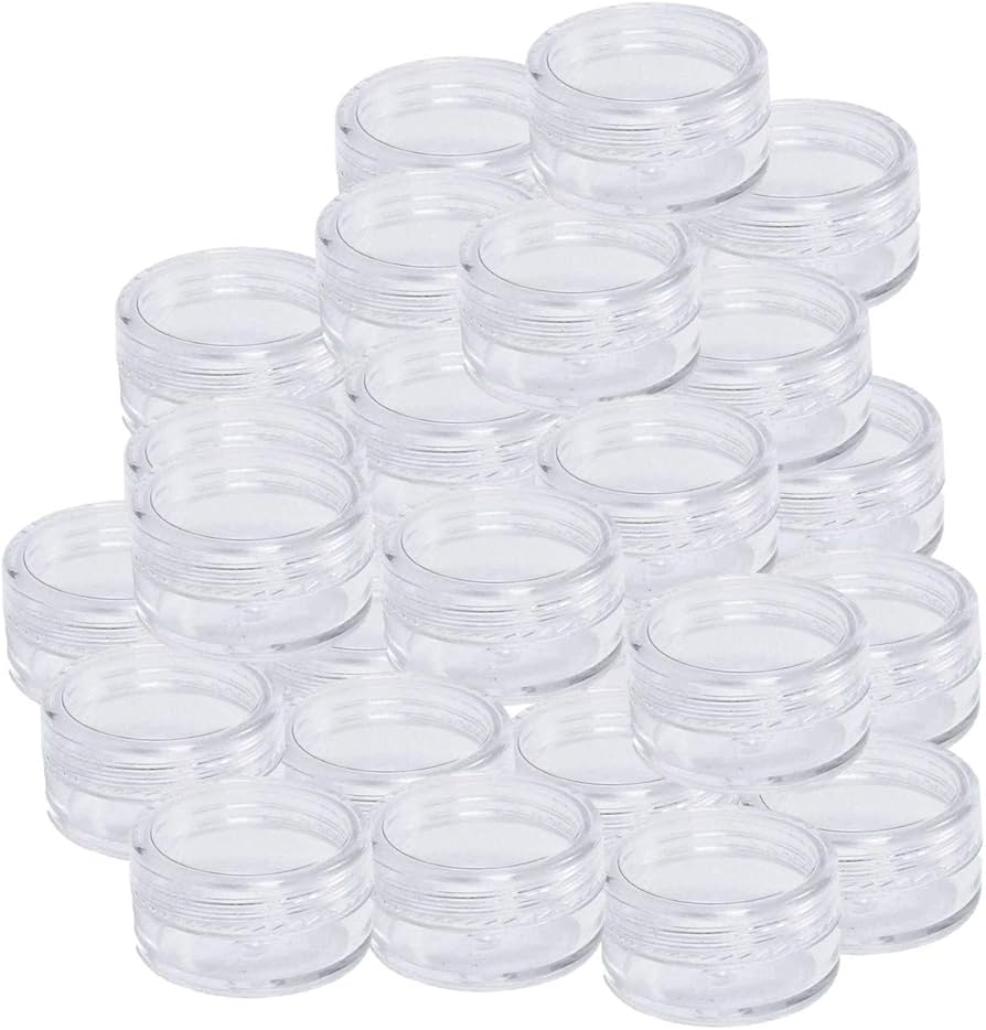 Amazon.co.jp: moonwood 容器 詰め替え 5g ふた付き プラスチック