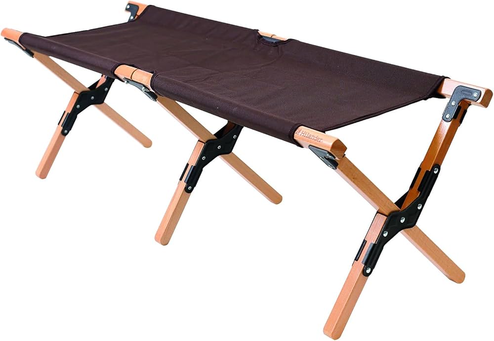 Amazon.co.jp: Hilander(ハイランダー) ウッドフレームベンチ