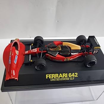 Amazon | ROSSO ロッソ 1/43 Ferrari F642 CAR No. 27 UNITED STATES