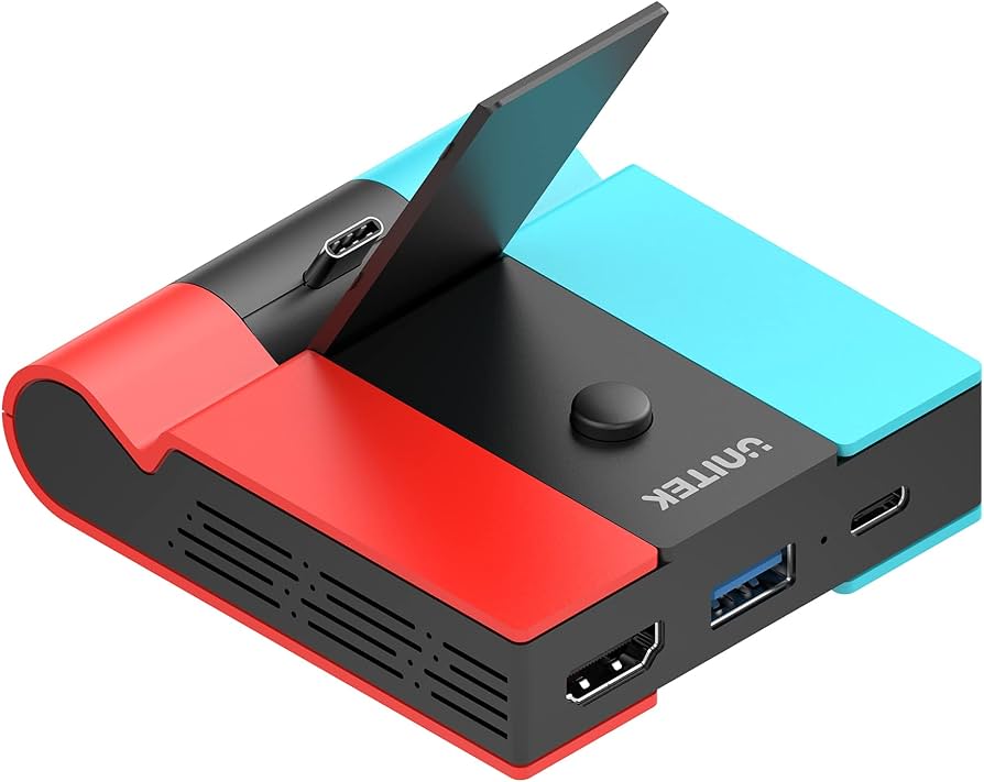 Amazon.co.jp: 3in1多機能switchドック Unitek 充電しながらテレビに