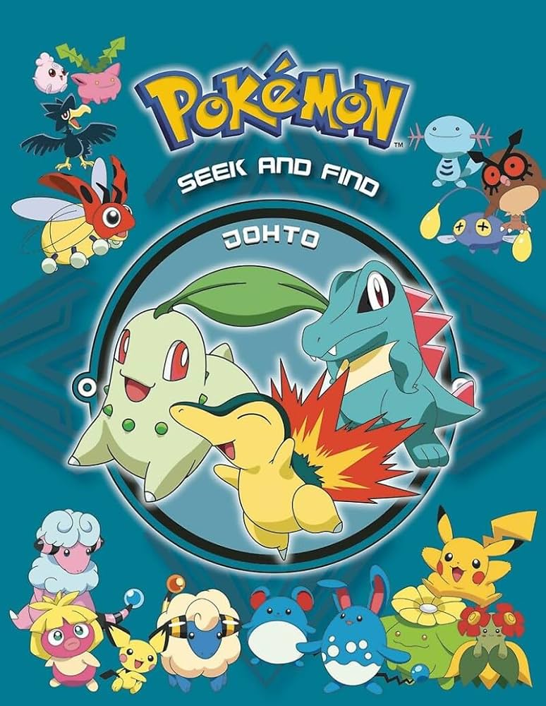 Pokémon Seek and Find: Johto: Shogakukan: 9781421598116: Amazon