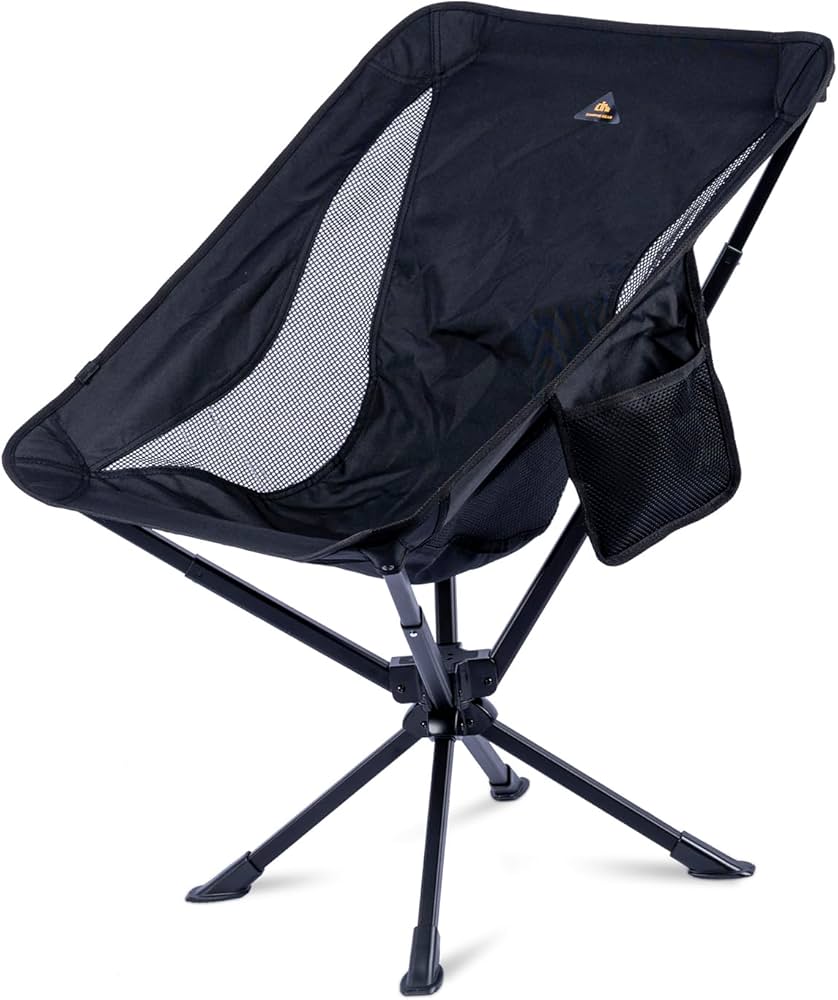 Amazon.co.jp: 【iClimb（アィクライム）】新型キャンプ回転チェア 360