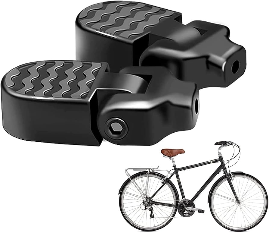 Amazon.co.jp: 2本セット 自転車用 厚さ ハブステップ 自転車ステップ