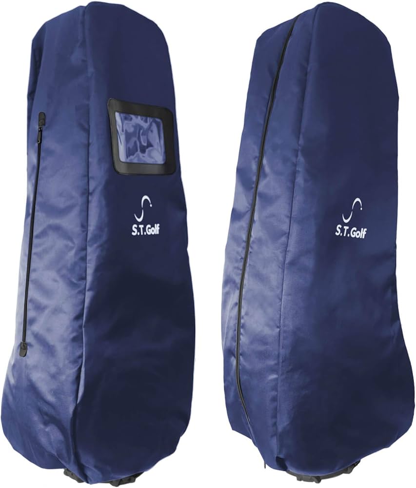 Amazon | 【20秒で取付可能】キャディバッグ ゴルフバッグ カバー S.T.