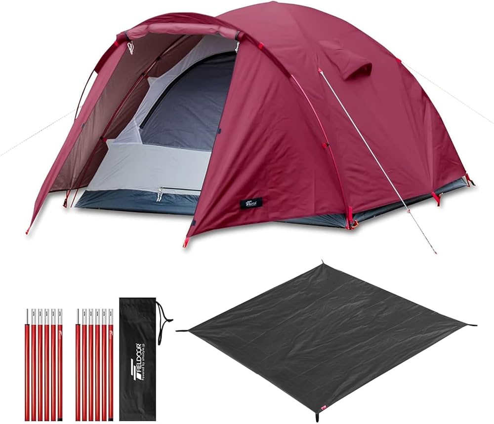 Amazon.co.jp: FIELDOOR ドームテント フィールドキャンプドーム200