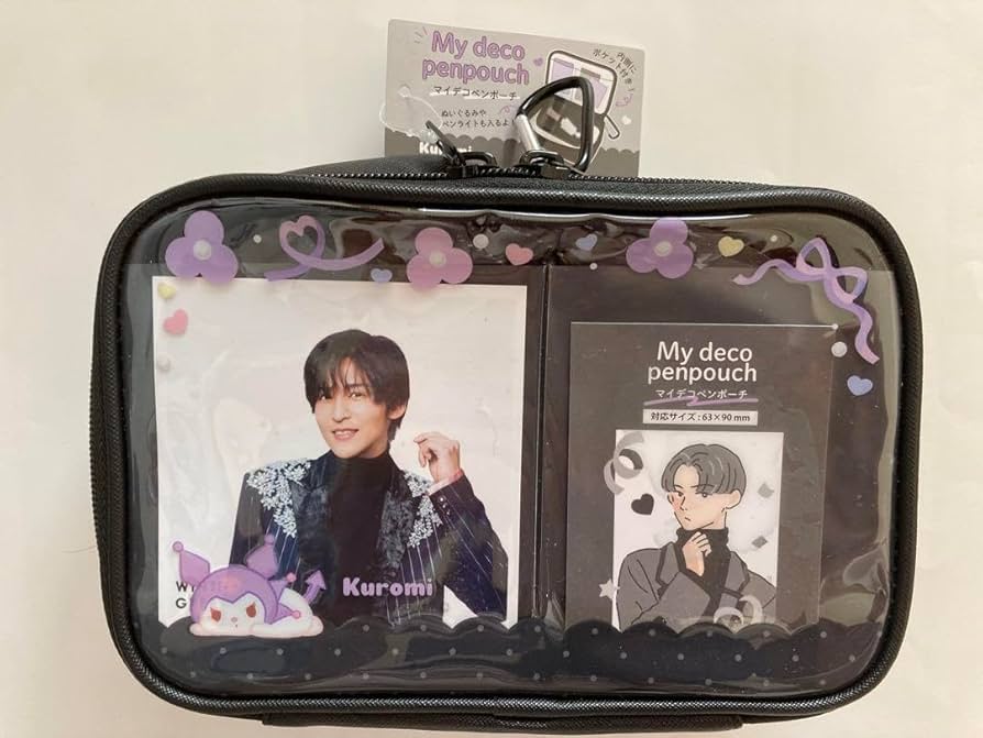 Amazon.co.jp: SnowMan 目黒蓮 すのチル ましかくフォト クロミポーチ