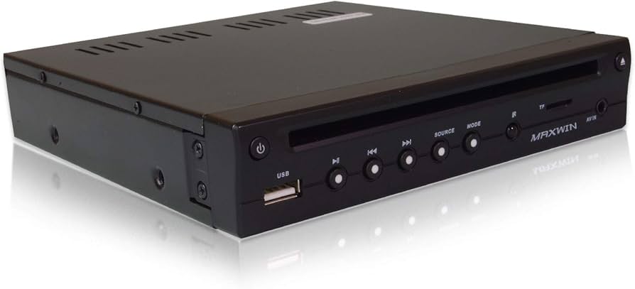 Amazon | DVDプレーヤー 車載 DVDプレイヤー ハーフDIN 1/2din 薄型