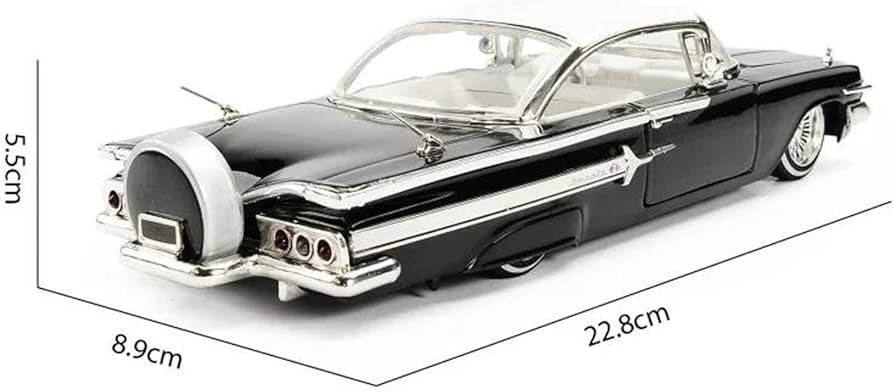 Amazon.co.jp: スケールモデル車両 1:24 シボレーインパラ 1960