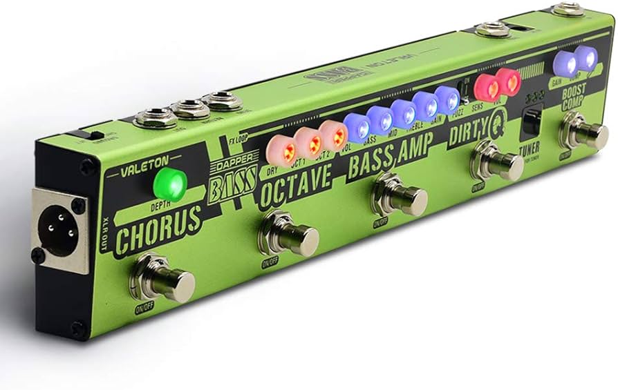 Amazon.com: VALETON Dapper Bass DI Preamp Stage Session Gigging