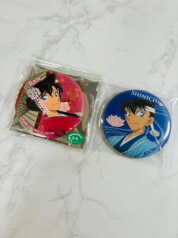 名探偵コナン新撰組 缶バッジ 6個セット 新撰組 缶バッジ 工藤新一