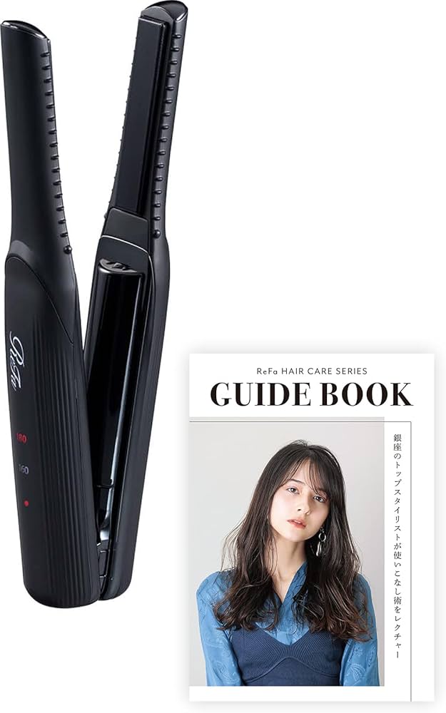 ReFa ストレートミニヘアアイロン ブラック ReFa リファストレート