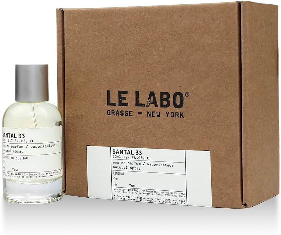 Amazon.co.jp: Le Labo Santal 33 Eau De Parfan, 1.7 fl oz (50 ml