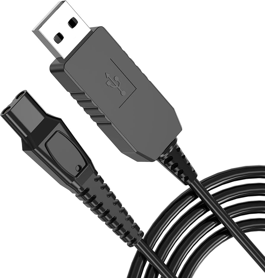 Amazon | フィリップス シェーバー 充電器 1m 15V 交換用USBコード QG