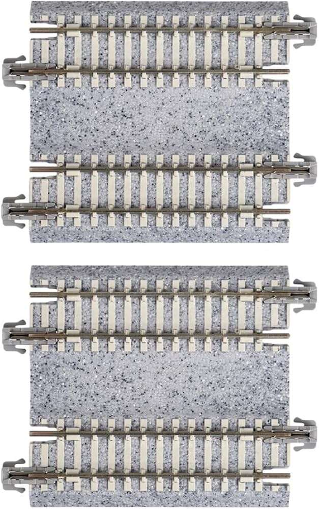 Amazon | KATO Nゲージ 複線直線線路 62mm 2本入 20-042 鉄道模型用品