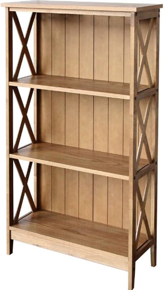 Amazon｜オープンラック 木製 4段 幅70 高さ125 a4 本棚 cd 収納棚