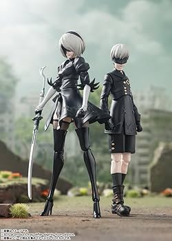 Amazon.com: TAMASHII NATIONS - NieR:Automata Ver1.1a - 2B, Bandai