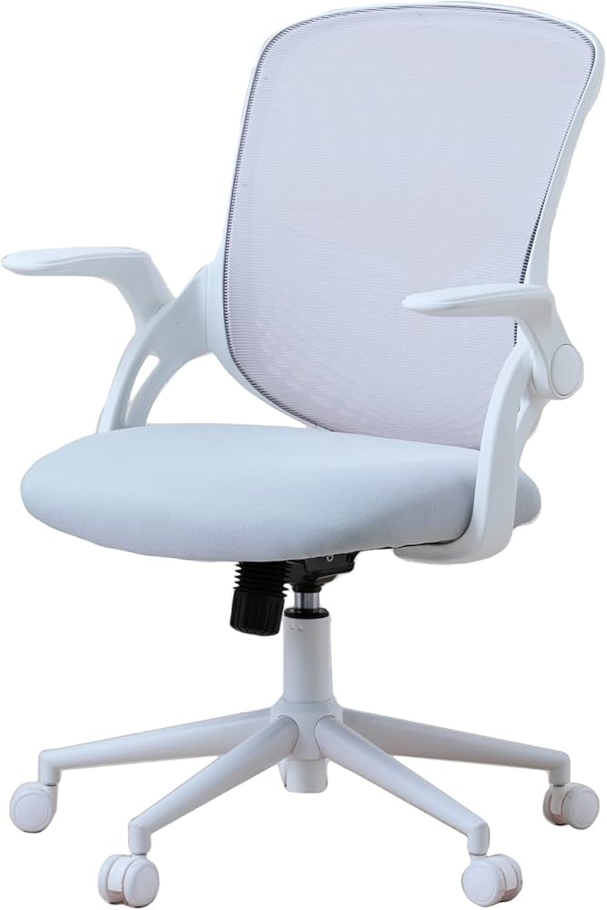 Amazon.co.jp: ドウシシャ オフィスチェア オシャレでかわいい 白