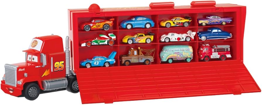 Amazon | トミカ カーズ たくさんのせよう!大きなマック | ミニカー