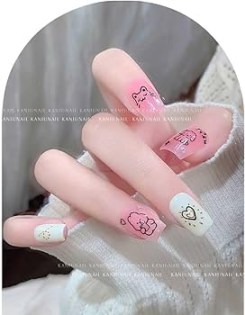 Amazon.co.jp: ネイルシール 6個セット 猫 犬 うさぎ 星 白 黒 透け