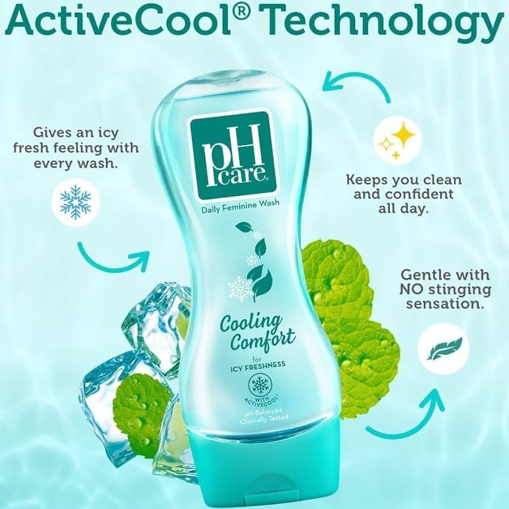 Amazon.com: pH Care Intimate Wash Cold Wind with Active Cool 150ml