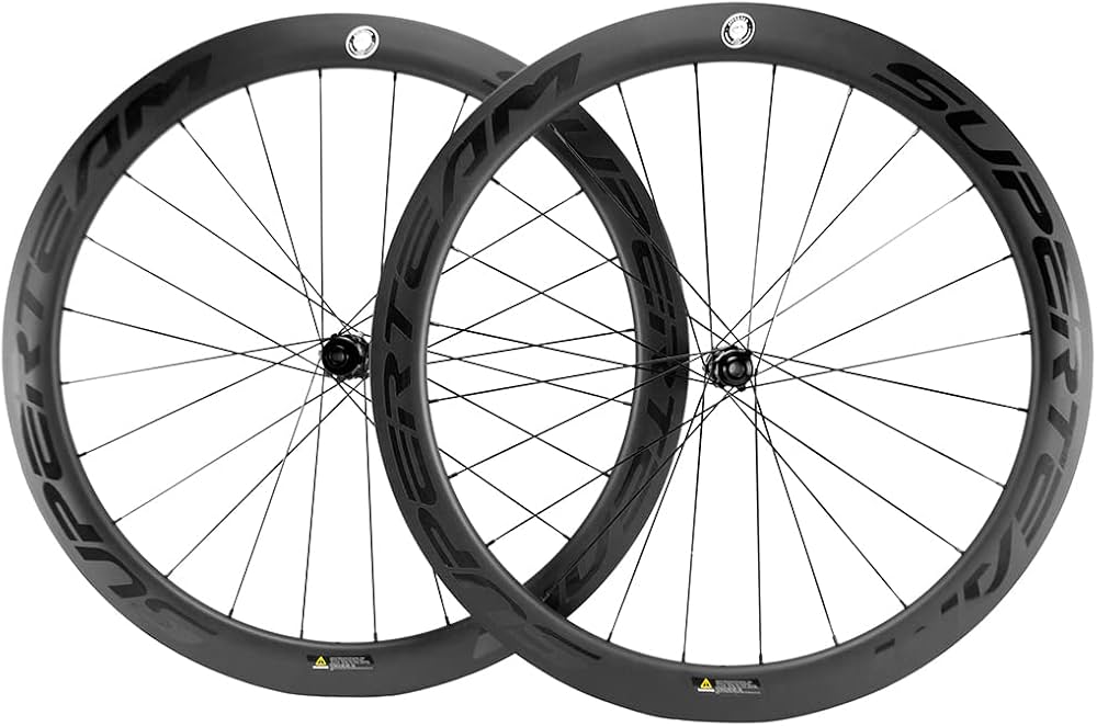 Amazon | SUPERTEAMカーボンクリンチャーホイール700C ディスク