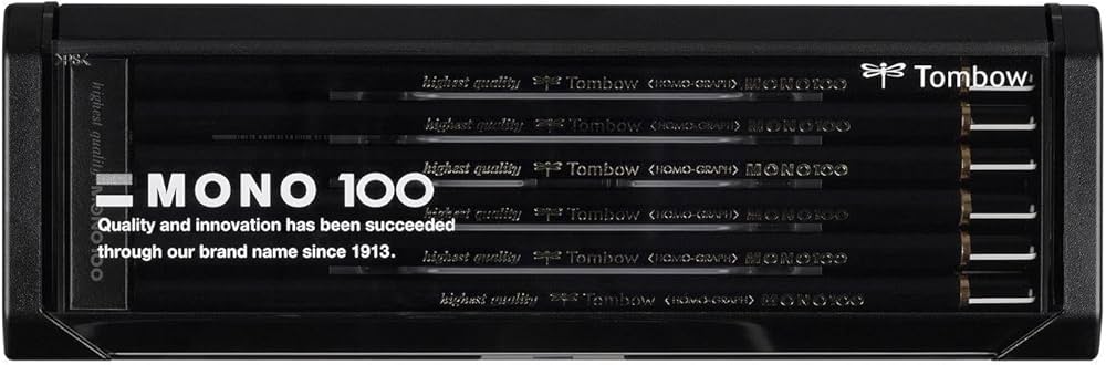 Tombow Mono 100 Pencils - Assorted (Box of 12) : Amazon.de