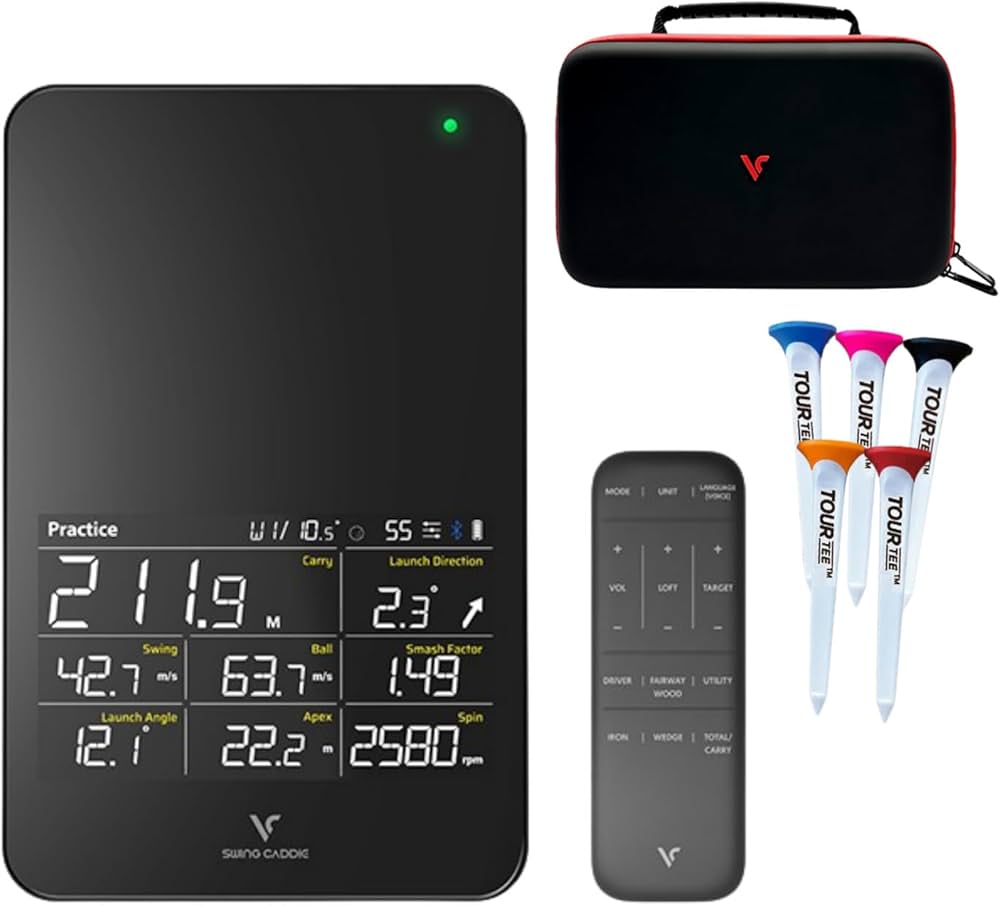 Amazon.co.jp: ボイスキャディ ゴルフ 弾道測定器 Swing Caddie 4