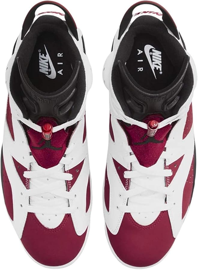 Amazon | [ナイキ] 2021年復刻モデル AIR JORDAN 6 RETRO CARMINE エア